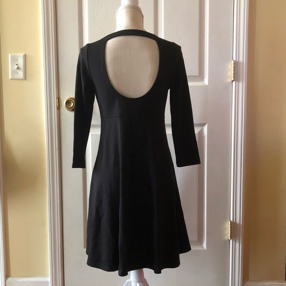 BB Dakota Open Back Black Dress - Picture 2 of 3